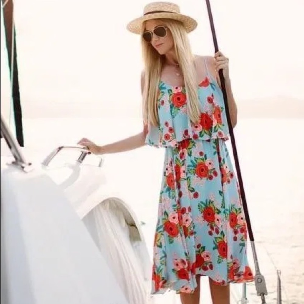 Anthropologie Poppy Field Dress Size Medium
